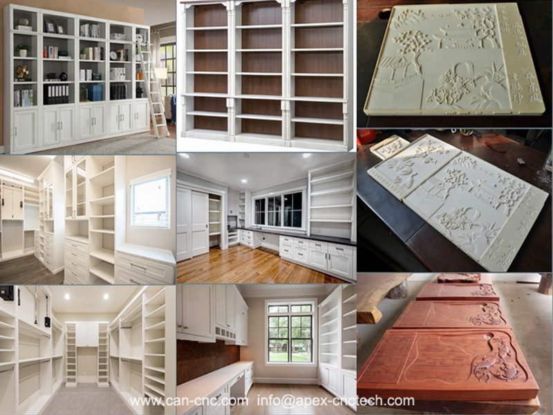 cabinet door making machine application samples