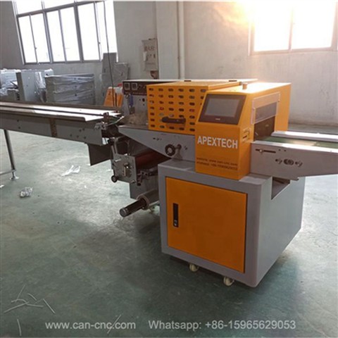 Az APEXTECH-350 Flow szappancsomagoló gép jól működik